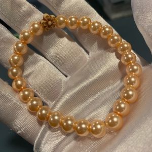 👾5 for $25 🧵Orange Beaded Bracelet🧵